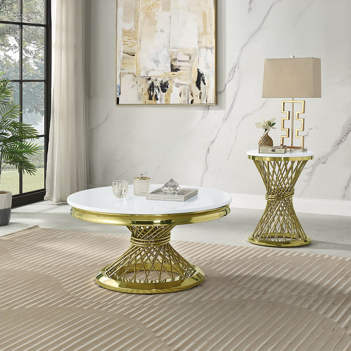 Fallon Round 18"Dia End Table