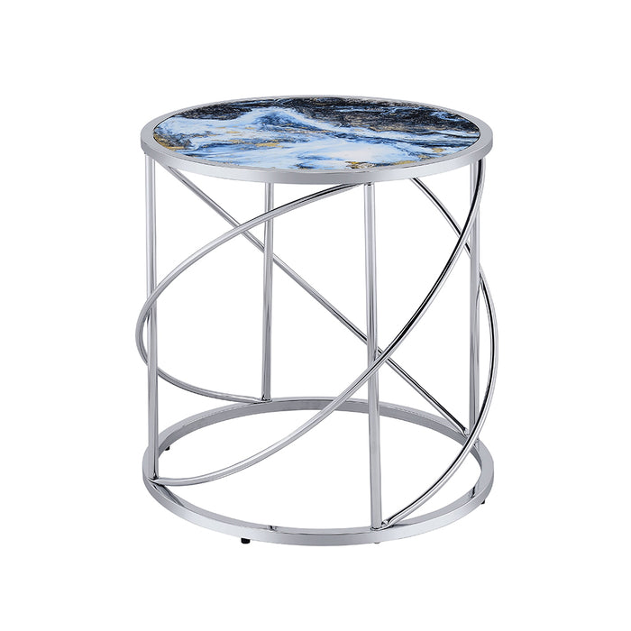 Lyda Round End Table