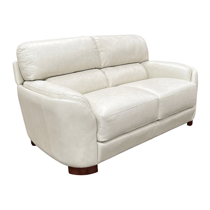 Edrice 69"L Top Grain Leather Loveseat