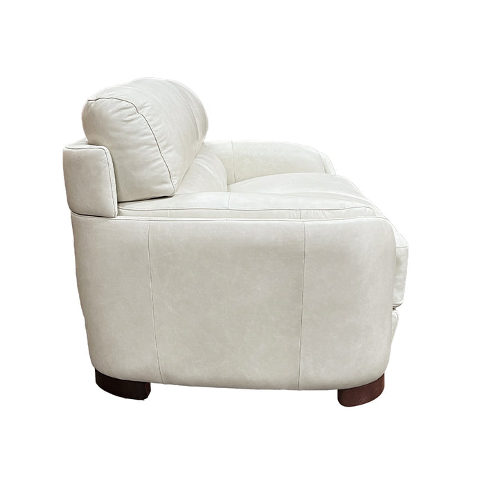 Edrice 69"L Top Grain Leather Loveseat