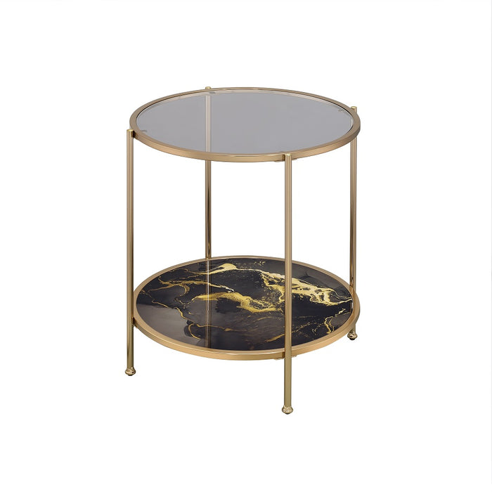 Fiorella Round 23"Dia End Table