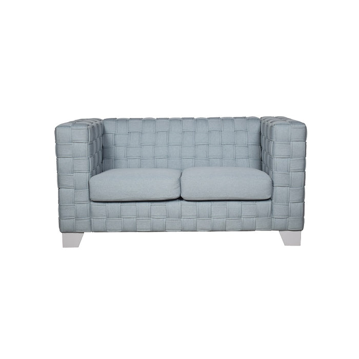 Saree 63"L Tuxedo Arms Loveseat