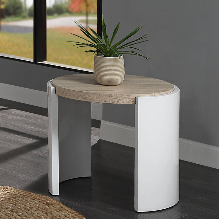 Zoma Oval End Table