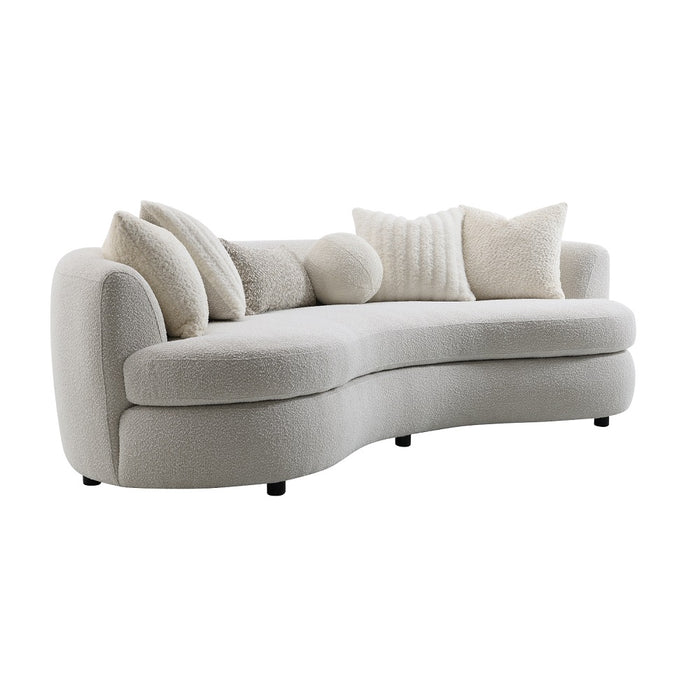 Iniko 105"L Sofa with 6 Pillows