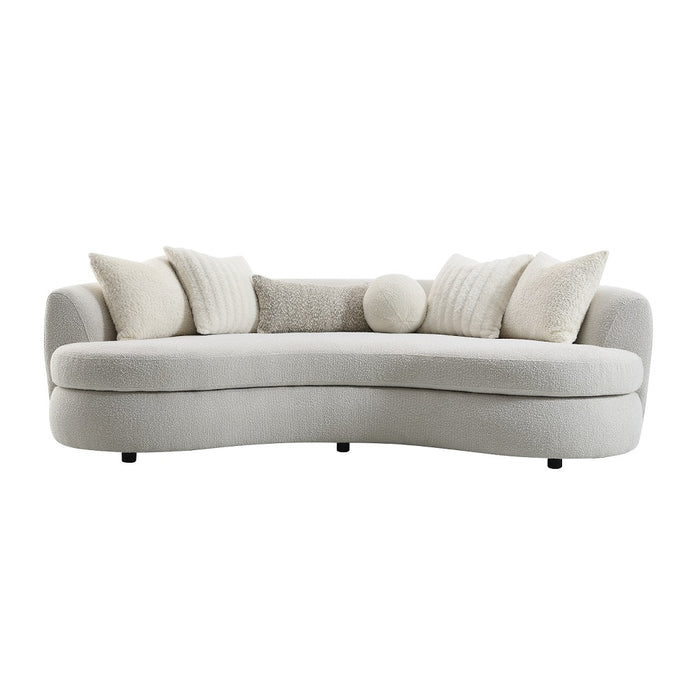 Iniko 105"L Sofa with 6 Pillows