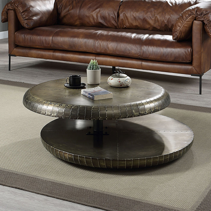Brancaster 39"W Boucle Coffee Table