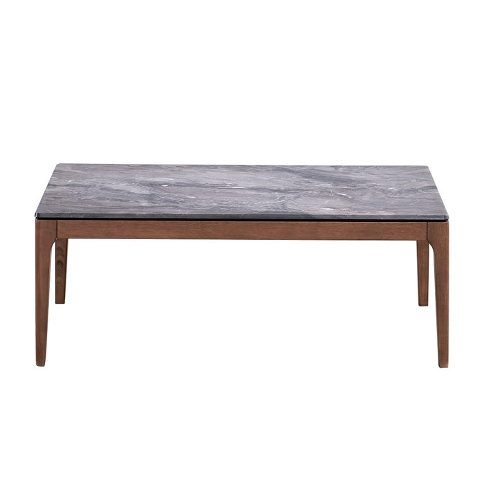 Bevis 47"L Solid Wood Coffee Table