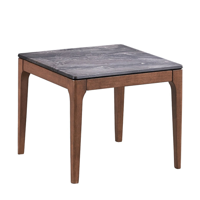 Bevis 24"L Solid Wood End Table