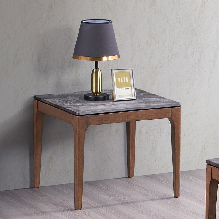 Bevis 24"L Solid Wood End Table