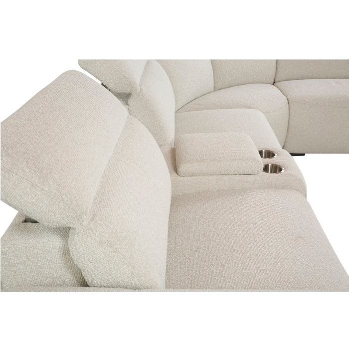 Dayana 135"L Power Motion Sectional Sofa