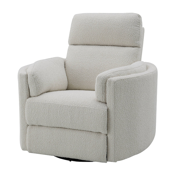 Sagen Upholstered Glider Recliner with Swivel