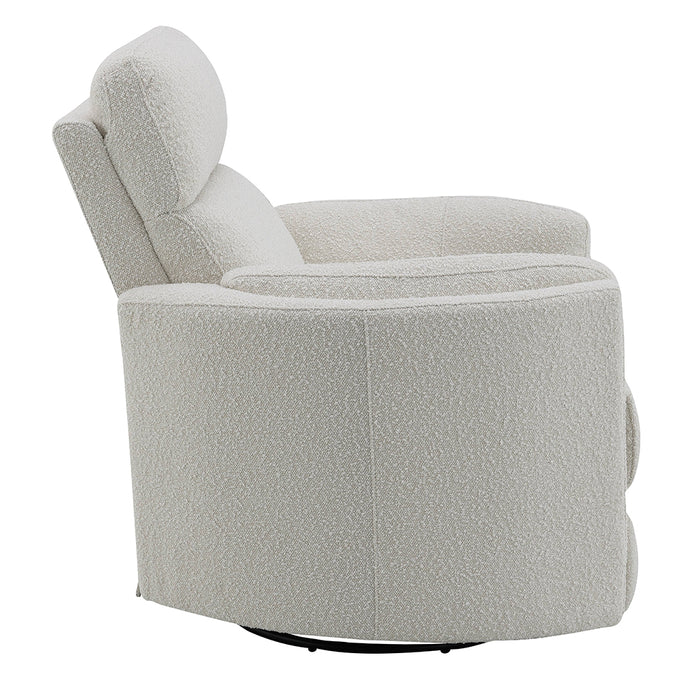 Sagen Upholstered Glider Recliner with Swivel