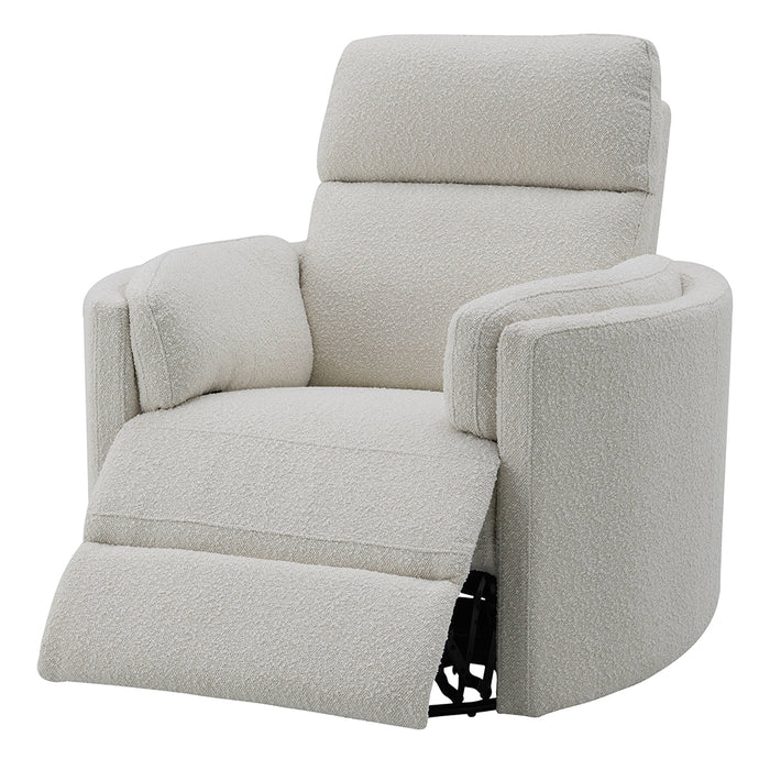 Sagen Upholstered Glider Recliner with Swivel