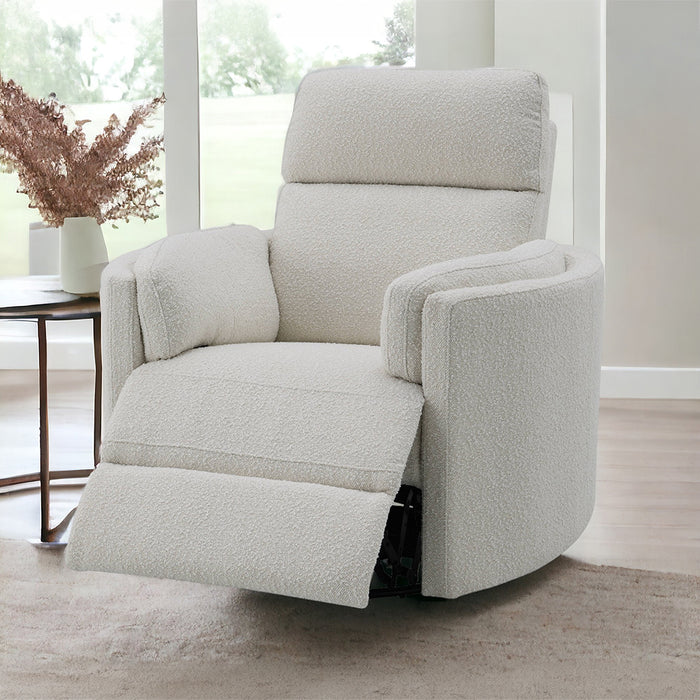 Sagen Upholstered Glider Recliner with Swivel