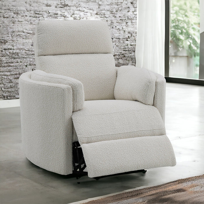 Sagen Upholstered Glider Recliner with Swivel