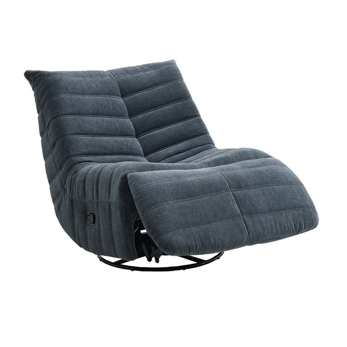 Talmon 32"W Chenille Glider Recliner with Swivel