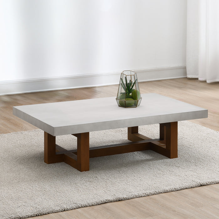 Keven 14"H Rectangular Coffee Table