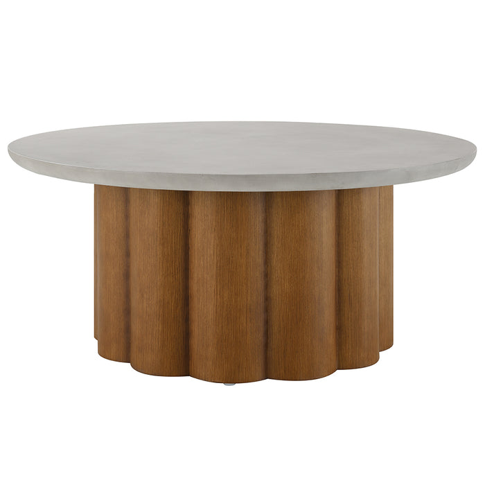 Evelyn 39"Dia Round Coffee Table