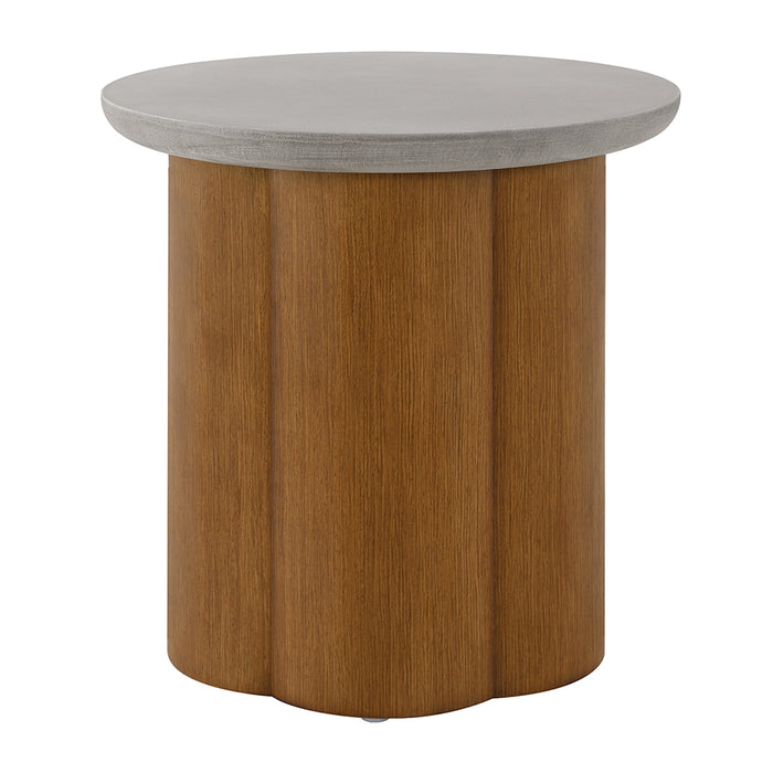 Evelyn 20"Dia Round End Table