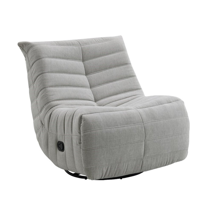 Talmon 32"W Chenille Glider Recliner with Swivel