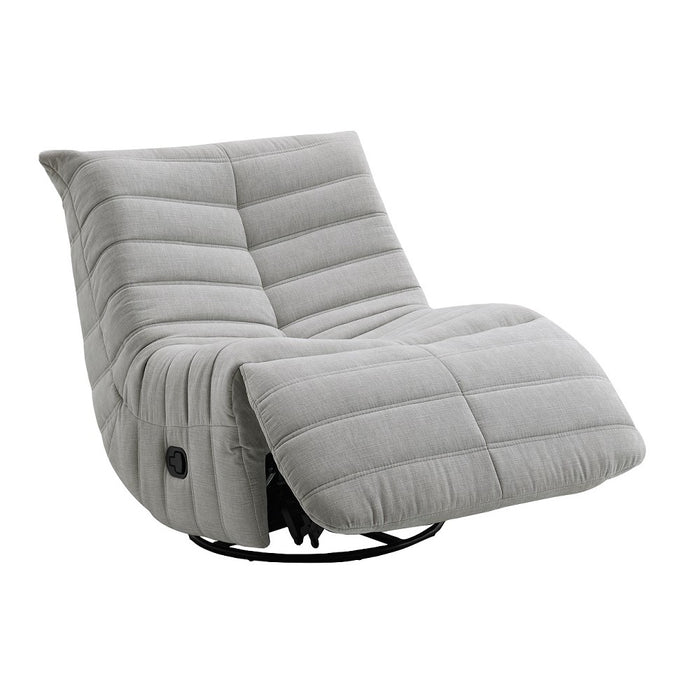 Talmon 32"W Chenille Glider Recliner with Swivel