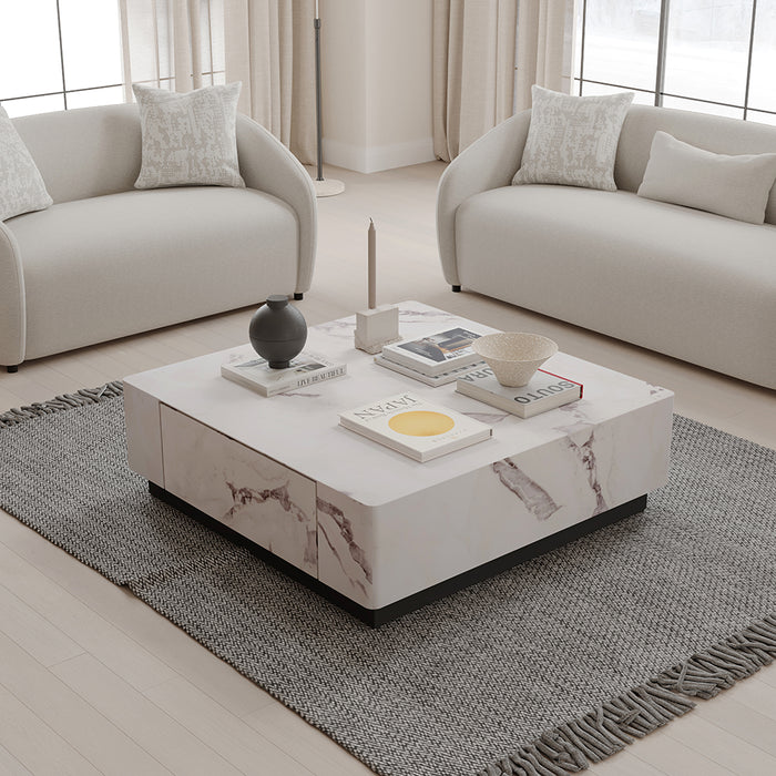 Fritzy 47"L Square Coffee Table