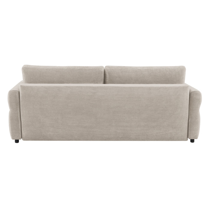 Haran 92"L Upholstered Sofa with Sleeper