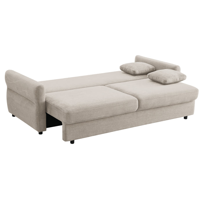 Haran 92"L Upholstered Sofa with Sleeper