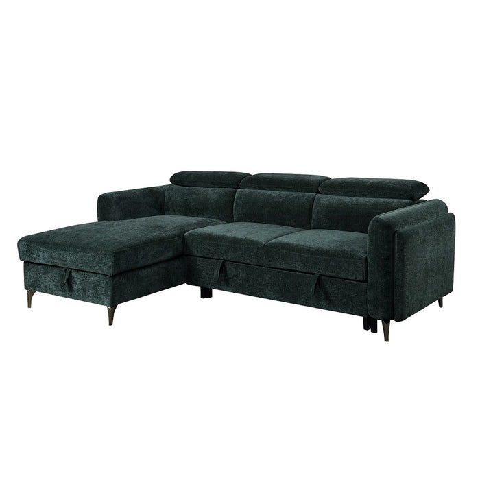 Zadok 100"L Chenille Sectional Sofa