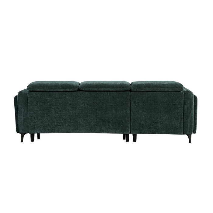 Zadok 100"L Chenille Sectional Sofa