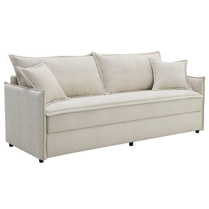 Elisea 81"L Armrest Sofa with Sleeper