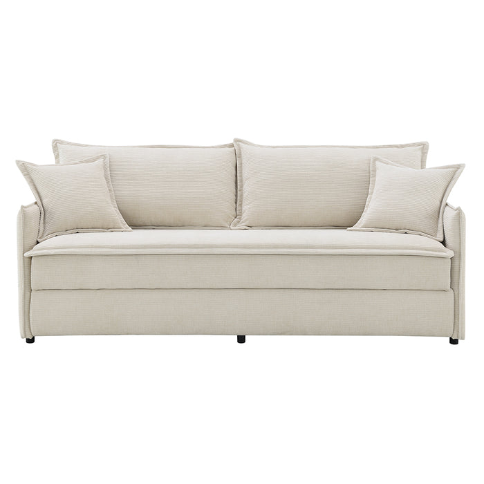 Elisea 81"L Armrest Sofa with Sleeper