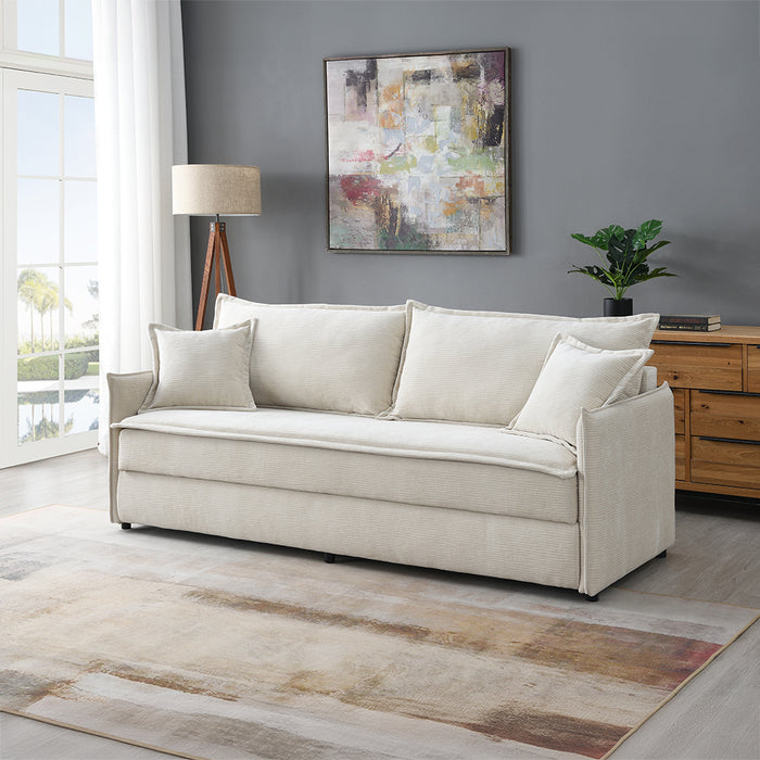 Elisea 81"L Armrest Sofa with Sleeper