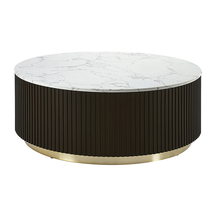 Clayten 35"Dia Round Coffee Table