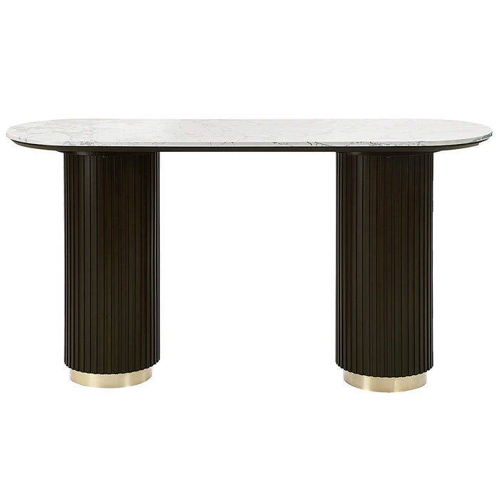 Clayten 55"L Oval Sofa Table