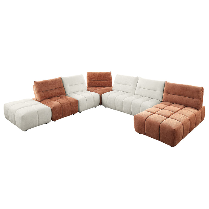 Loanna 67"L Upholstered Modular - Loveseat