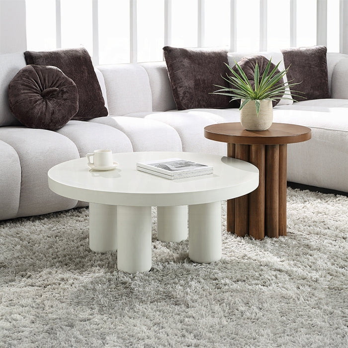 Sanat 35"Dia Round Coffee Table