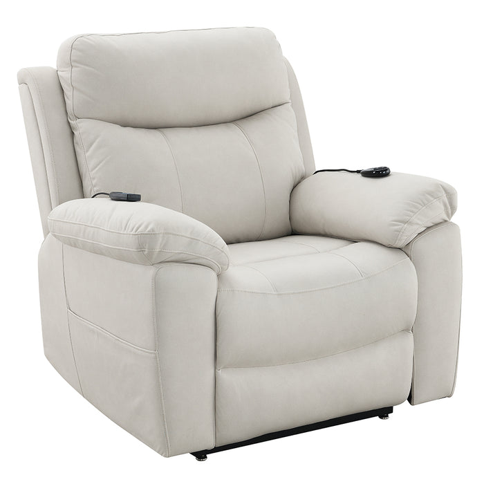 Chriki 41"L Upholstered Power Recliner with Lift & Heating & Massage