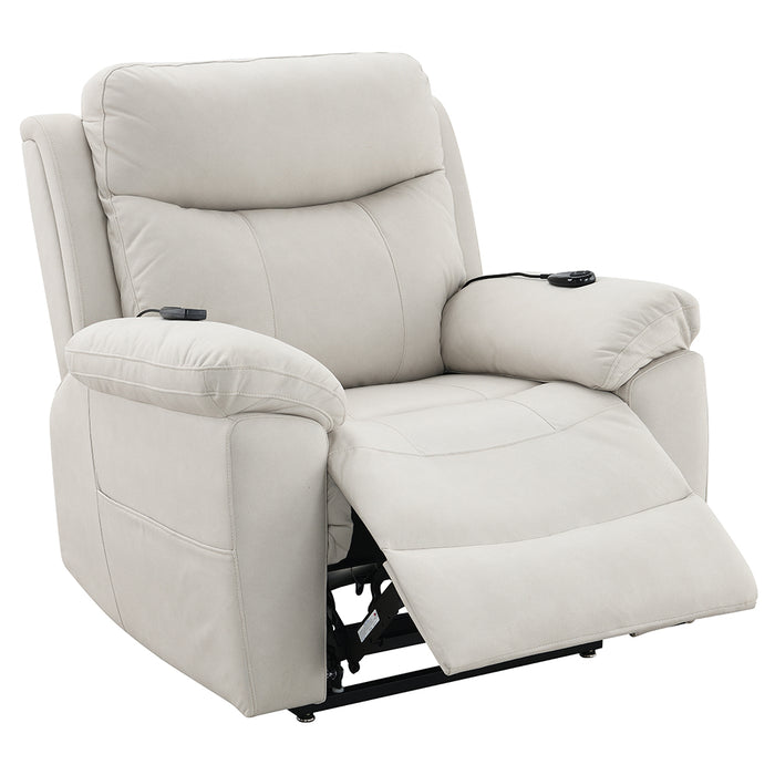 Chriki 41"L Upholstered Power Recliner with Lift & Heating & Massage