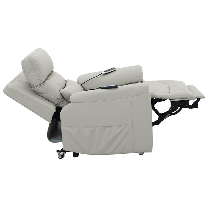 Marsha 40"L Upholstered Power Recliner with Lift & Massage