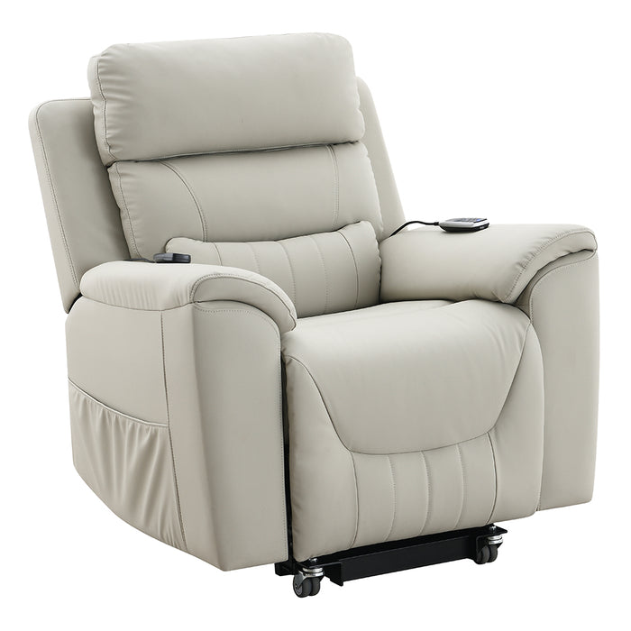 Marsha 40"L Upholstered Power Recliner with Lift & Massage