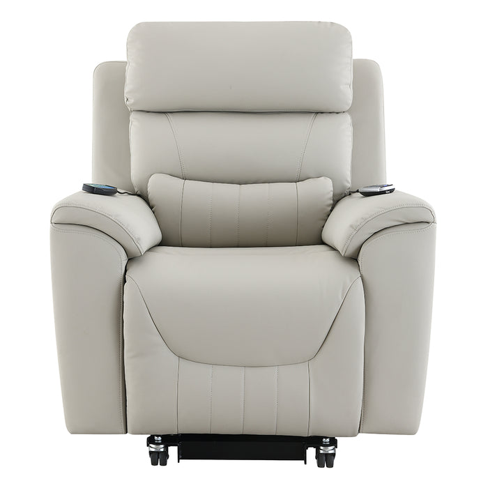 Marsha 40"L Upholstered Power Recliner with Lift & Massage