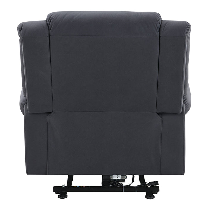 Domana 41"L Upholstered Power Recliner with Lift & Heating & Massage