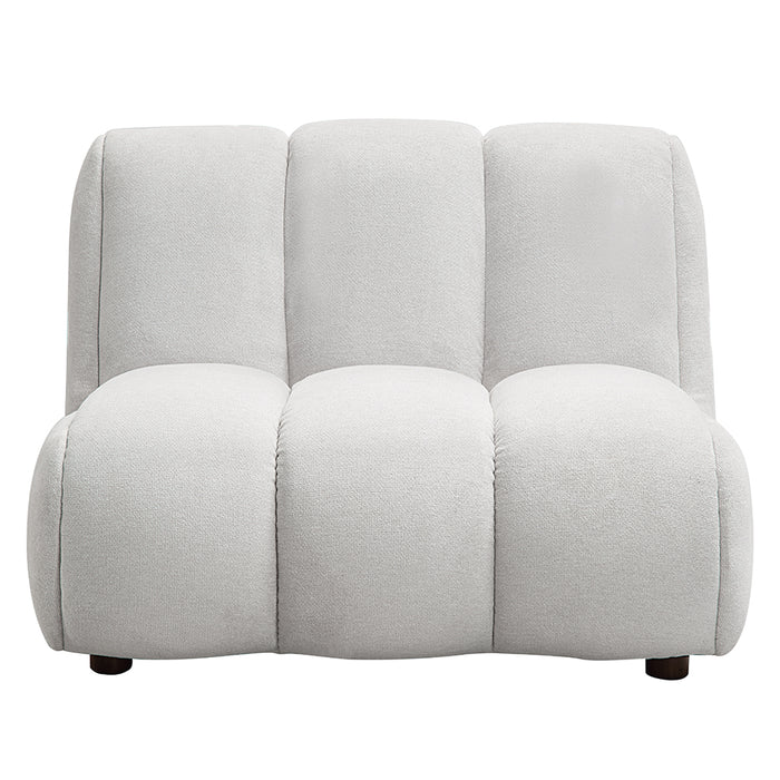 Manilla 41"L Upholstered Chair with Pillows