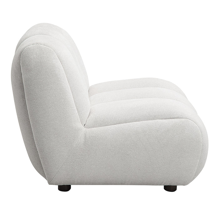 Manilla 41"L Upholstered Chair with Pillows