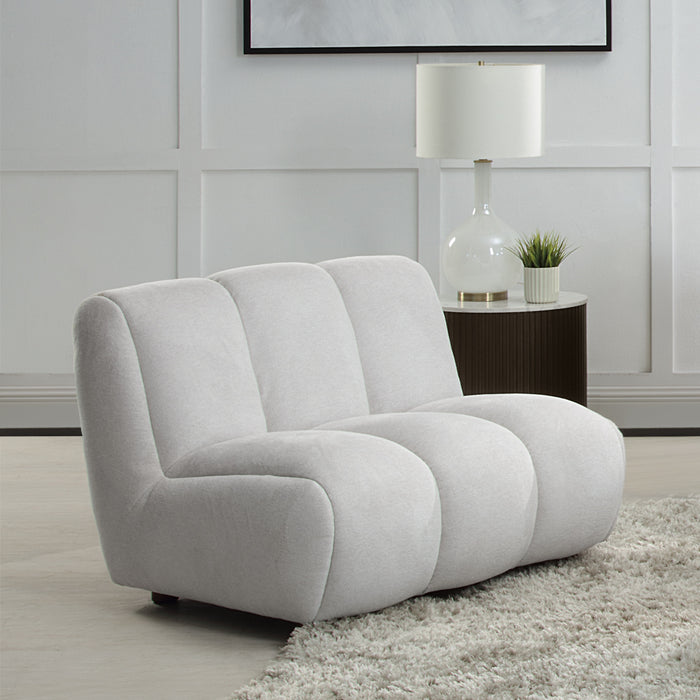 Manilla 41"L Upholstered Chair with Pillows