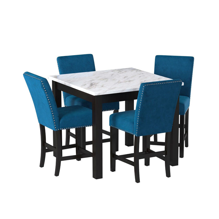 Marco 5pc Counter Height Dining Set