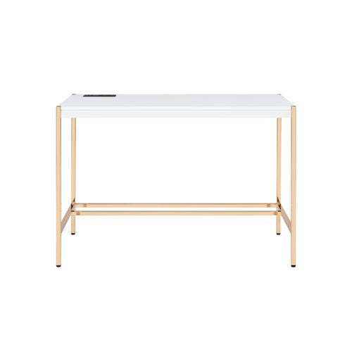 Midriaks 42"L Writing Desk with USB