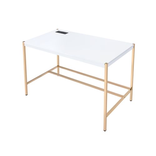 Midriaks 42"L Writing Desk with USB