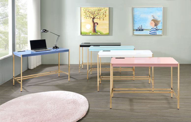 Midriaks 42"L Writing Desk with USB